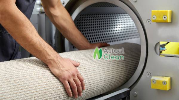 Lavanderia profissional de tapetes